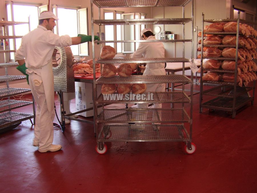 Industrial coatings epoxy spatula - meat processing