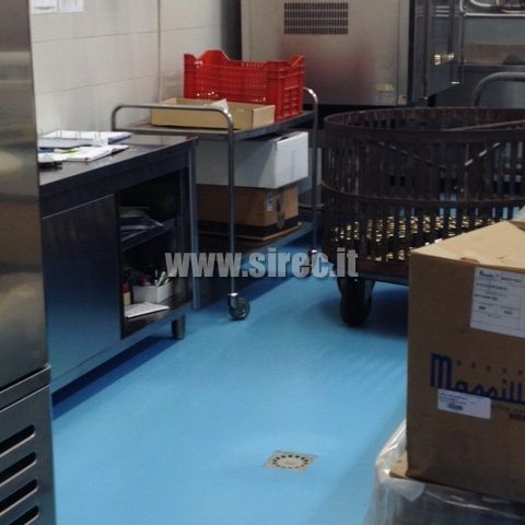 Resin Floor EPOXIBETON  of stoneware floor