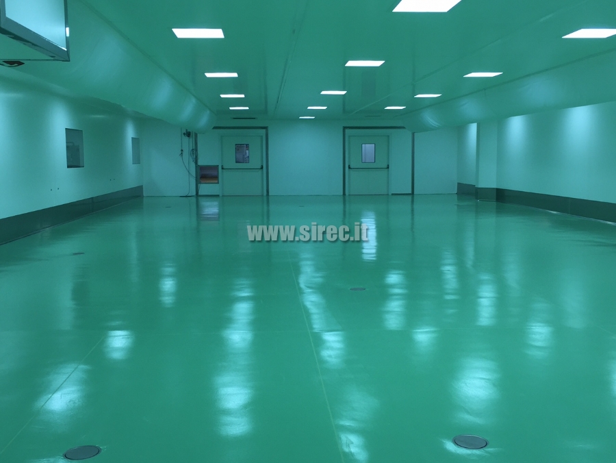 EPOXIBETON floor with "mirror" finish