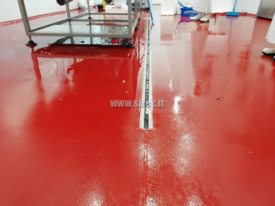 Pavimento spatolato EPOXIBETON antibatterico