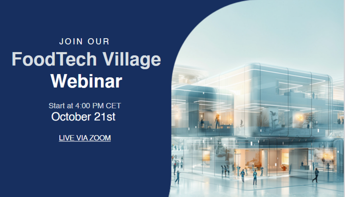 FoodTech Village Webinar su igiene e sicurezza alimentare