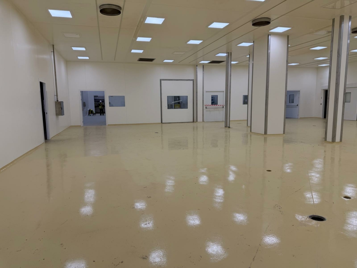 pavimento in resina per industria alimentare - Ungheria